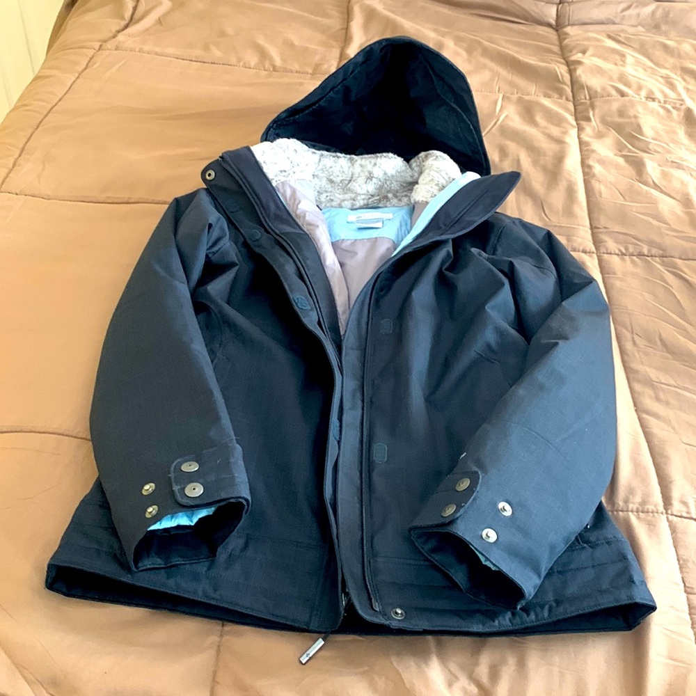 Columbia 3-in-1 jacket. Womens size small.
